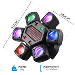 haut parleur multi directionnel noir moderne bras télécommande boîtier contrôle éclairage scène DJ disco