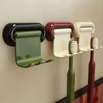 porte brosses dents adhésif moderne vert noir blanc rouge mat opacité salon bain
