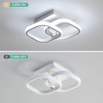 plafonniers led modernes blancs géométrique opaques murale éclairage quotidien cuisine chambre salon
