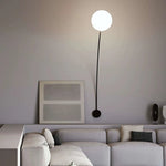 lampe poser moderne dorée lampe verre blanc sphérique éclairage chambre salon minimaliste led adaptable