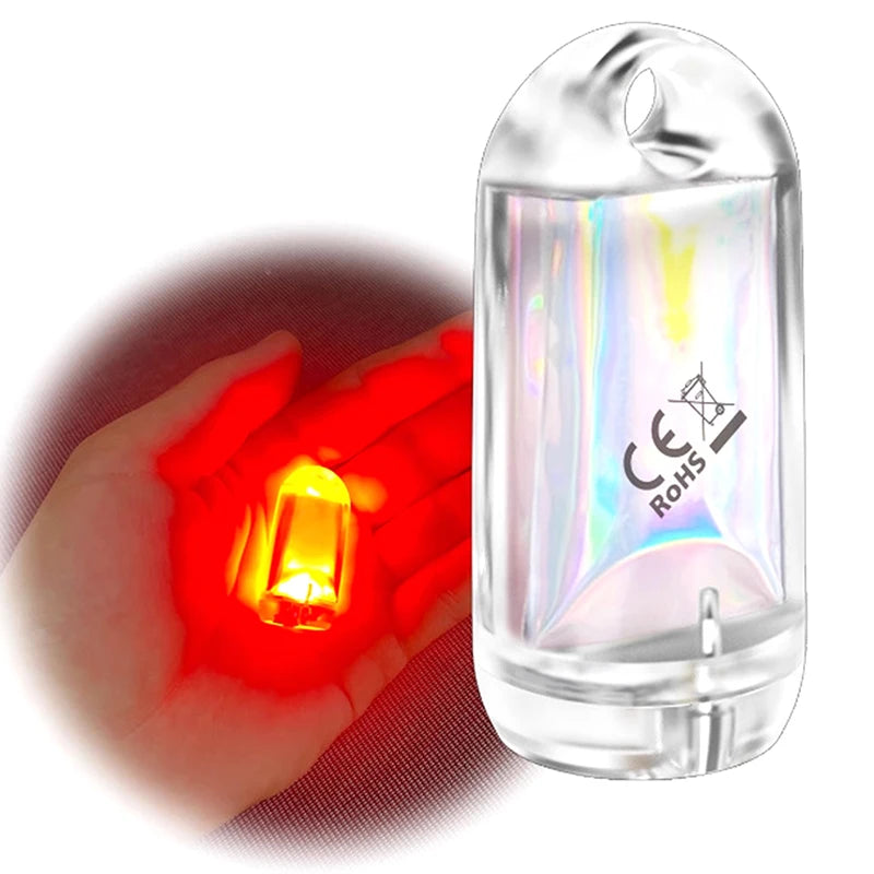 lampe led rechargeable usb transparent effet hologramme annexe cle smartphone camping