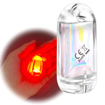 lampe led rechargeable usb transparent effet hologramme annexe cle smartphone camping
