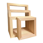 Comparaison des tailles 15x15, 20x20 et 30x30 cm des cadres