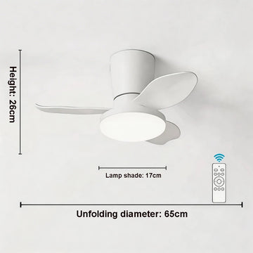 ventilateur moderne noir bois foncé simple silencieux led controle mural traditionnel garantie