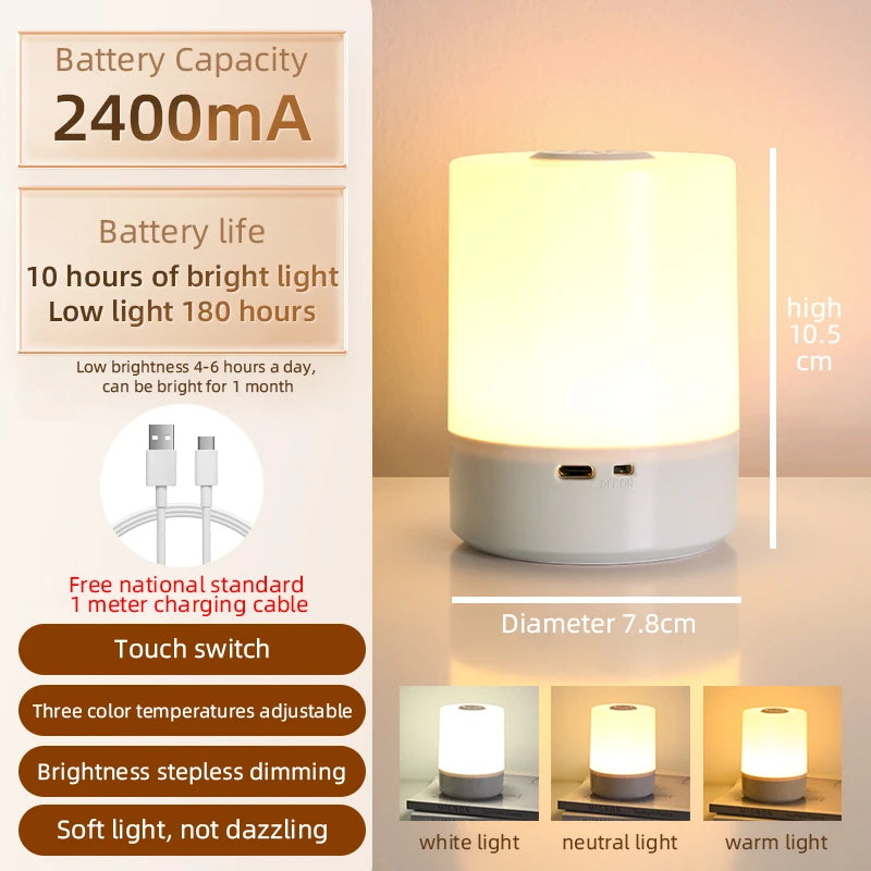 lampe led veilleuse détecteur mouvement 110v 220v blanc moderne urgence flux lumineux rond abs