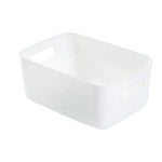 boîte rangement moderne poignées blanc beige bleu marine imperméable plastique