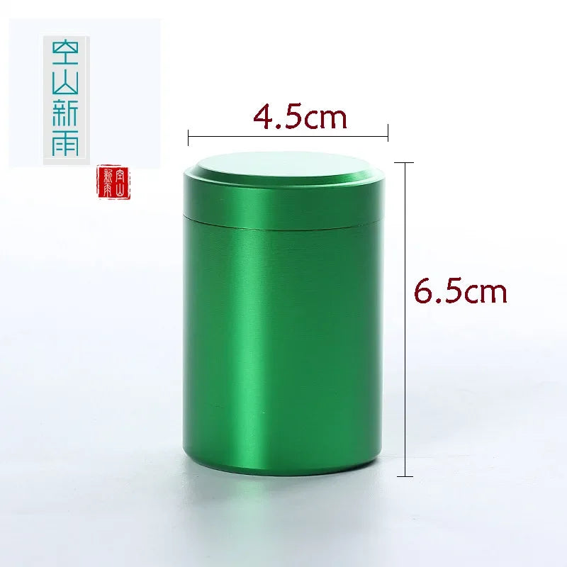 boîte thé or argent moderne minimaliste 70ml métallique brillante portablescrição