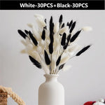 décoration naturelle plumes séchées blanches douces rustique anniversaire mariage deco maison
