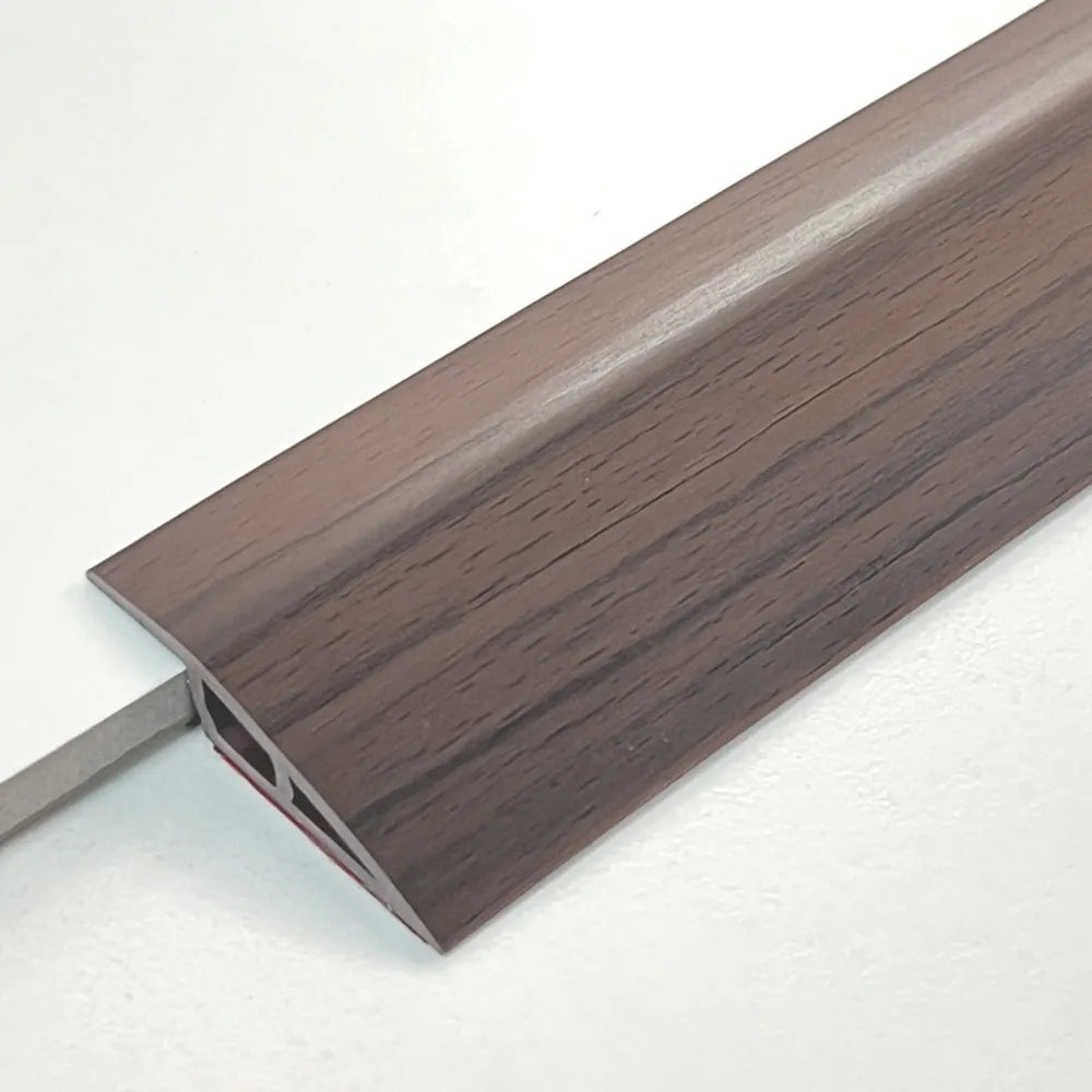 seuil porte imitation bois auto adhésif noir marron clair moderne guide taille