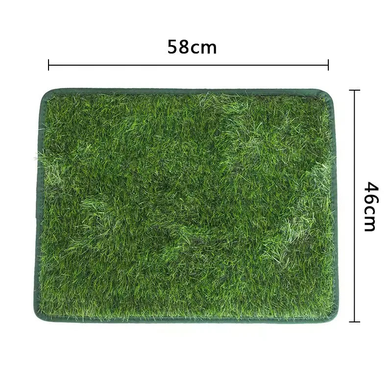 tapis herbe artificielle vert moderne chiens réutilisable lavable sans odeurs drainage intérieur