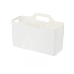 organisateur rangement blanc moderne poignées compartiments respectueux environnement utilisation multiple rangement stockage transparent fonctionnel