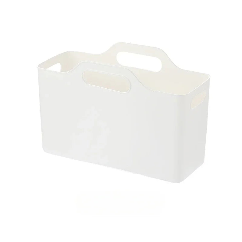 organisateur rangement blanc moderne poignées compartiments respectueux environnement utilisation multiple rangement stockage transparent fonctionnel