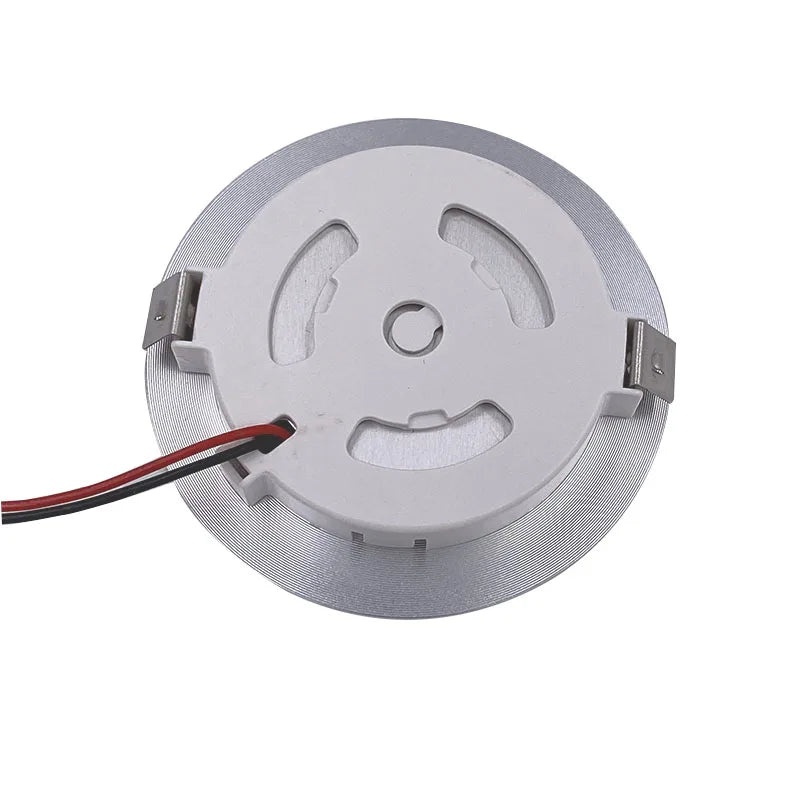 ampoule led mini 12v 1.5w argentée moderne câbles noir rouge 45deg ip52