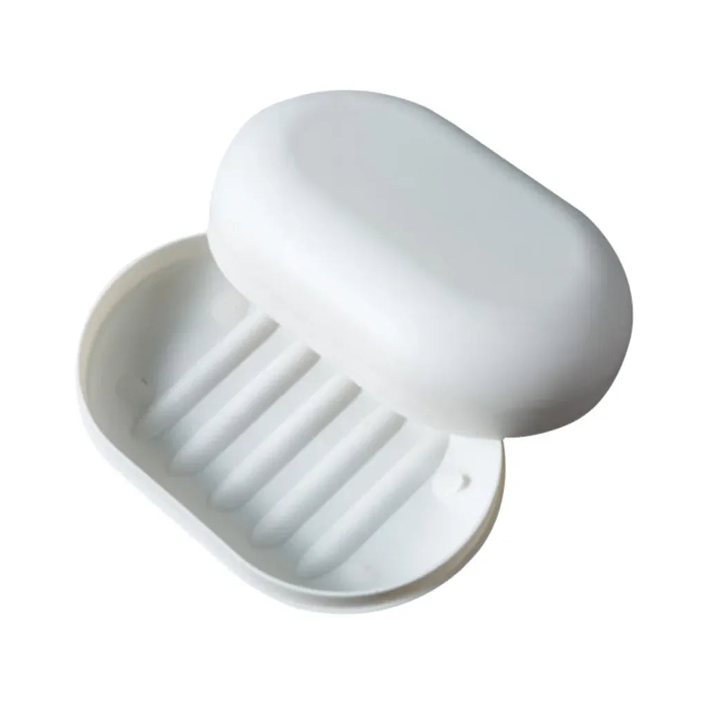 porte savon moderne plastique rose blanc bleu texture mat salle bain conteneur assiette support