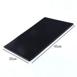 tapis bar silicone perforé noir moderne 30x15cm 30x45cm 60x8cm set 3pcs durable