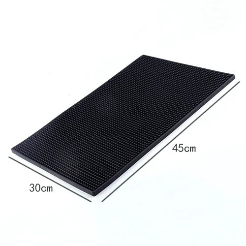 tapis bar silicone perforé noir moderne 30x15cm 30x45cm 60x8cm set 3pcs durable