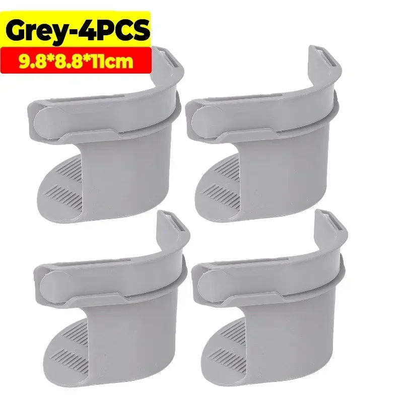 supports lit clips anti dérapants blanc gris modernes fonctionnels