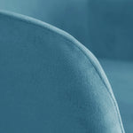 housse chaise velours moderne orange bleu beige vert rouge violette bleu marine polyestèreversible universal
