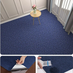 tapis gris foncé texture tissée moderne antidérapant pvc lavable intérieur cuisine salle bain portehôtel