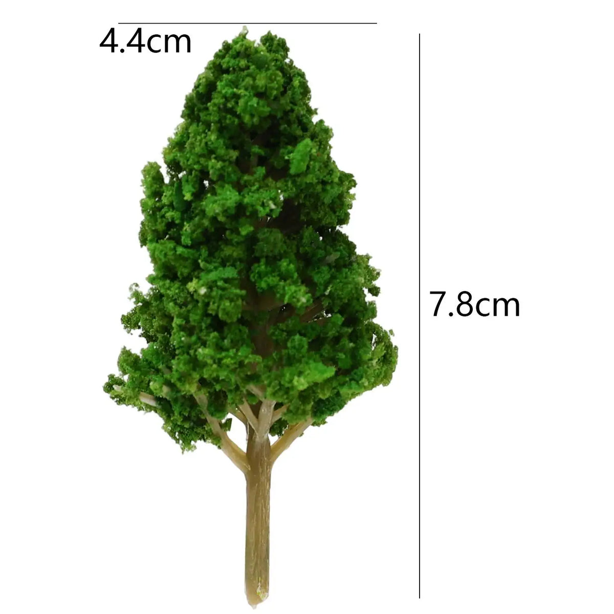 décorations micropaysage miniatures arbres texturés feuilles détaillées rochers mousse gravier