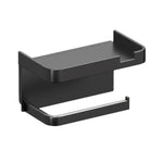 porte serviettes toilette moderne adhésif noir transparent marbre minimaliste porte boîtes mouchoirs humides lingettes