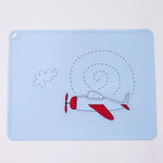 tapis silicone imperméable antidérapant rose bleu clair gris moderne fácil nettoyer yoga chiens