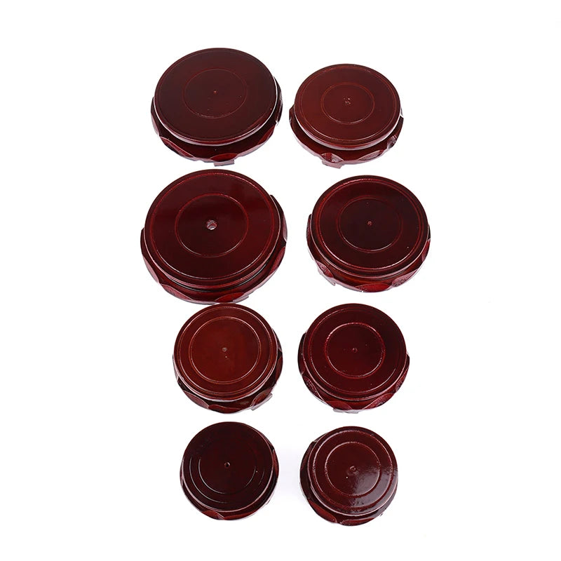 support décoratif rouge foncé classique objets lisses sans visibilité fixations multiples tailles incluses