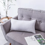 coussin brodé géométrique moderne toile coton couleur beige pompons décoratif