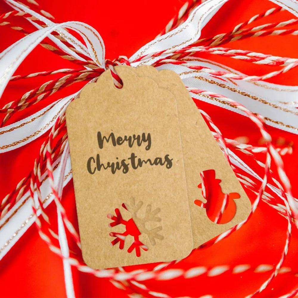 Corde en jute pour étiquette cadeau