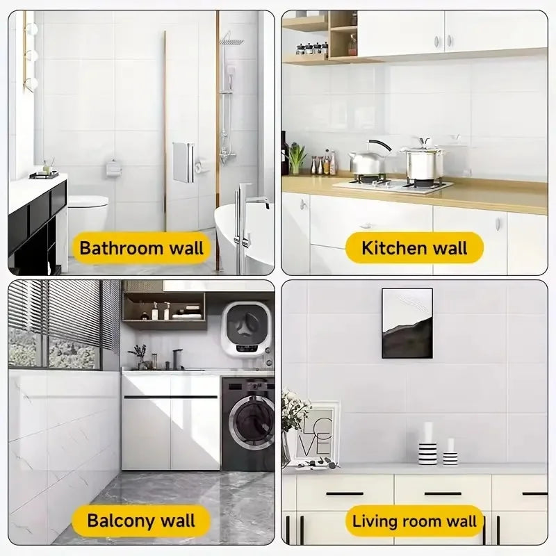 panneau decoratif mural marbre gris clair moderne adhésif imperméable resistant rayures tache d'eau cuisine