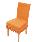 housses chaise fleur imprimée moderne gris bleu vert rose polyesters