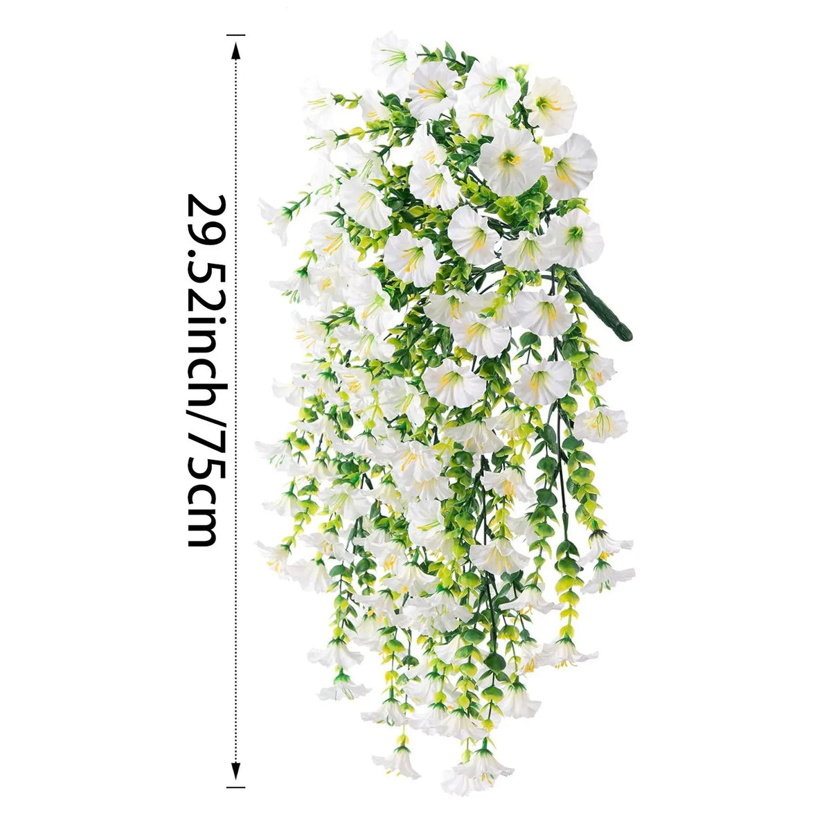 guirlande fleurs artificielles violet rose vert moderne décoration maison mariage anniversaireintérieur