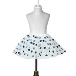 jupes tutu points violet noir rouge blanc bleu orange rose ample polyester classique danse