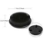 dispositif florale plastique noir transparent picots tiges verticales decoration utilitaire minimaliste