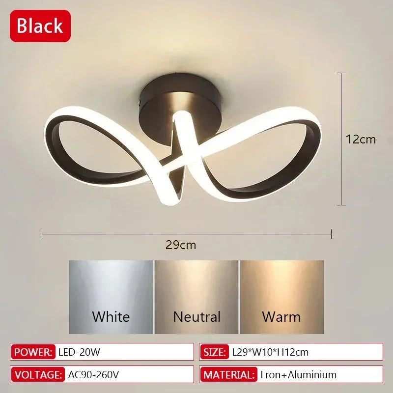 lampe led moderne blanche contemporain éclairage intérieur murale touch control