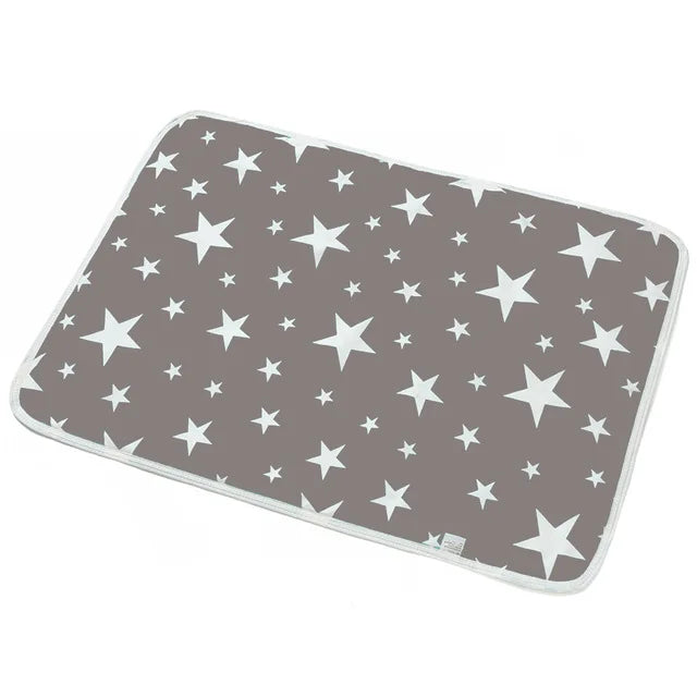 tapis imperméable absorbant chien chiots couches reutilisables grandes étoiles decorationextérieurintérieur