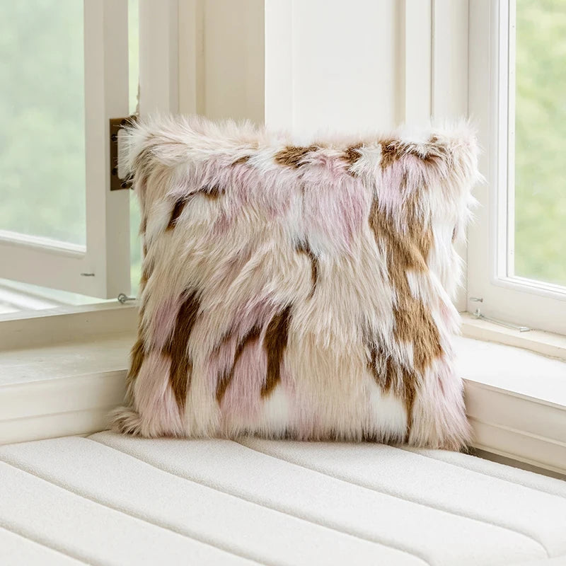coussins décoratifs jacquard géométriques polyester modernes multicolores blancs voiture maison