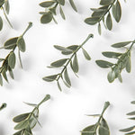 feuilles artificielles vertes decoration murale noel mariage 50 pieces naturel minimaliste exposantextérieur bricolage scrapbooking