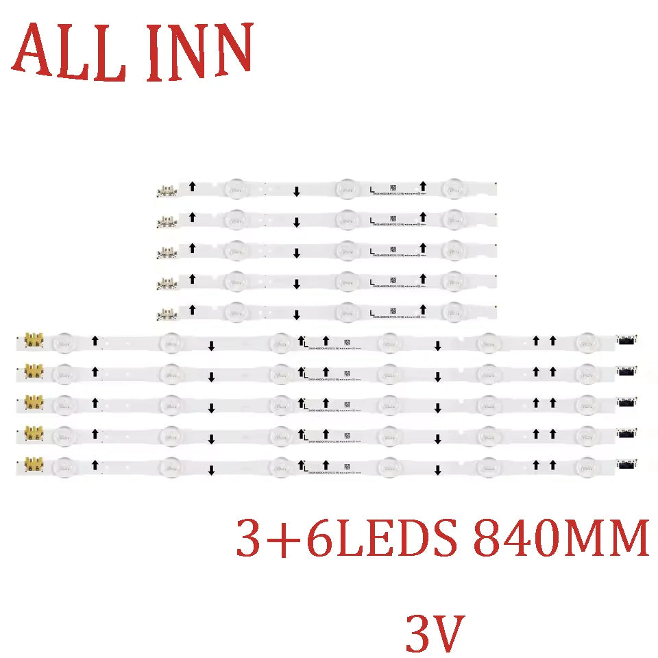 bande led transparente moderne 3v 840mm leds leds