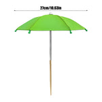 voiles d'ombre moderne parapluie piquet fixe protection uv plantes multicolore opaques