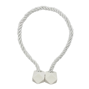 boucles rideau moderne beige marron noir blanc tissu coton finement tressé minimaliste