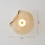 applique murale led blanc translucide moderne fixations vase fleurs tableaux