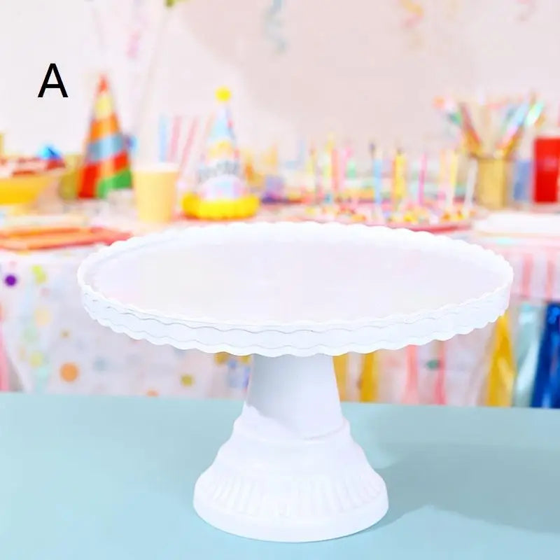 présentoir gâteau silicone rose bleu classique opalescent anniversaire mariageDecoration événementnelle support plateau gâteaux