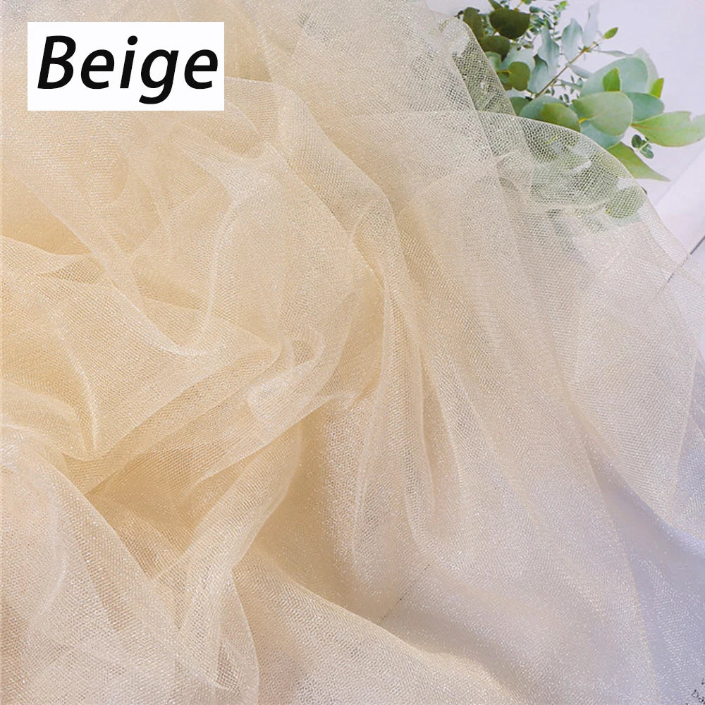 tulle fin bleu clair rose noir gaze blanche élégant délicat translucide bricolage robe coiffure