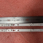 bande lumineuse led argentée moderne 400mm 200mm 500mm 10pcs télévision