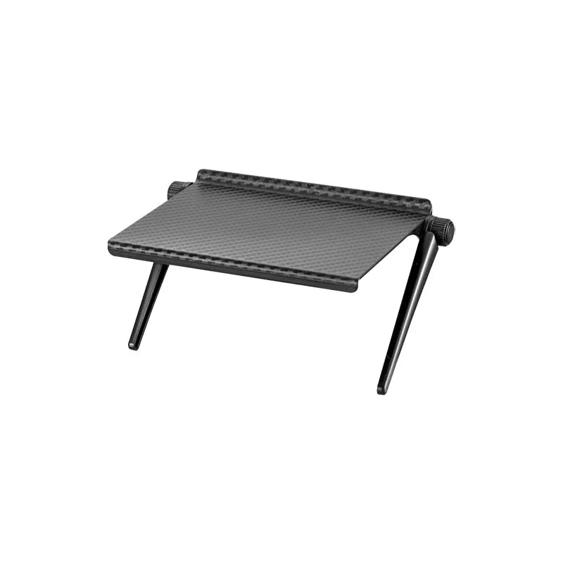support rangement réglable noir plateau texturé multifonction moderne orangerouteurwifi tablette photo