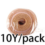 ruban organza bordure dorée classique rouge rose clair beige décoration gâteau boîte cadeau emballage