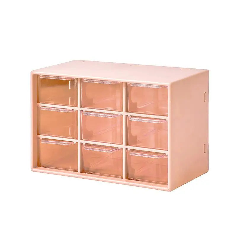 boîte bijoux moderne tiroirs coulissants blanc rose orange violet translucent imprime