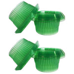 protège plantes cache pousses vert translucide protections limaces réutilisable simple pratique jardin 23cm 12cm