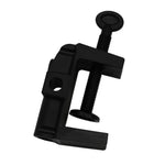 pinces support vissage noir texturé mat accessoire montage flash photo micro lampe